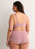 Rose Unlined Underwire Bra with Mesh - Déesse Collection