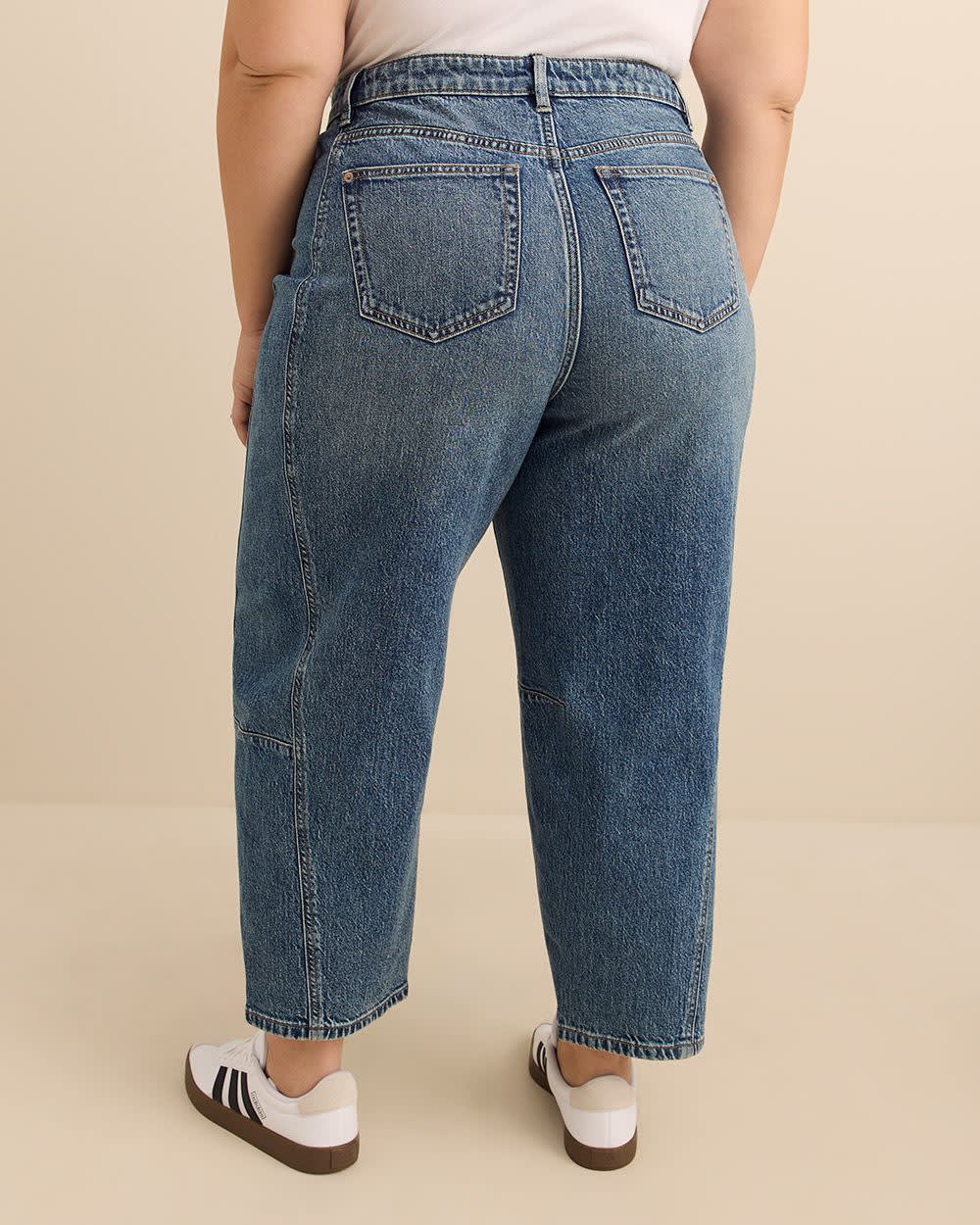 Jean taille haute à jambe ballon - d/C JEANS