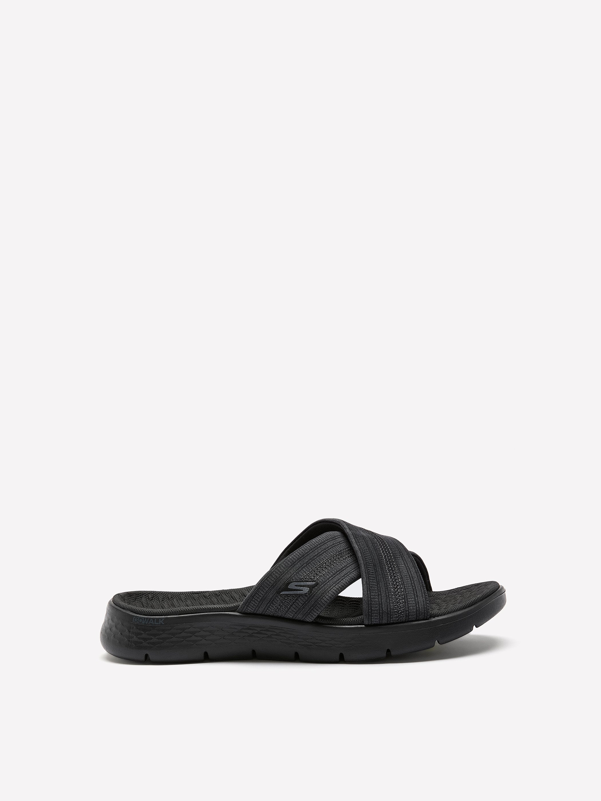 Sandale croisée à enfiler Go Flex Walk, pied large - Skechers
