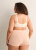 Wirefree Heather Cotton Bra with Lace Trim - ti Voglio