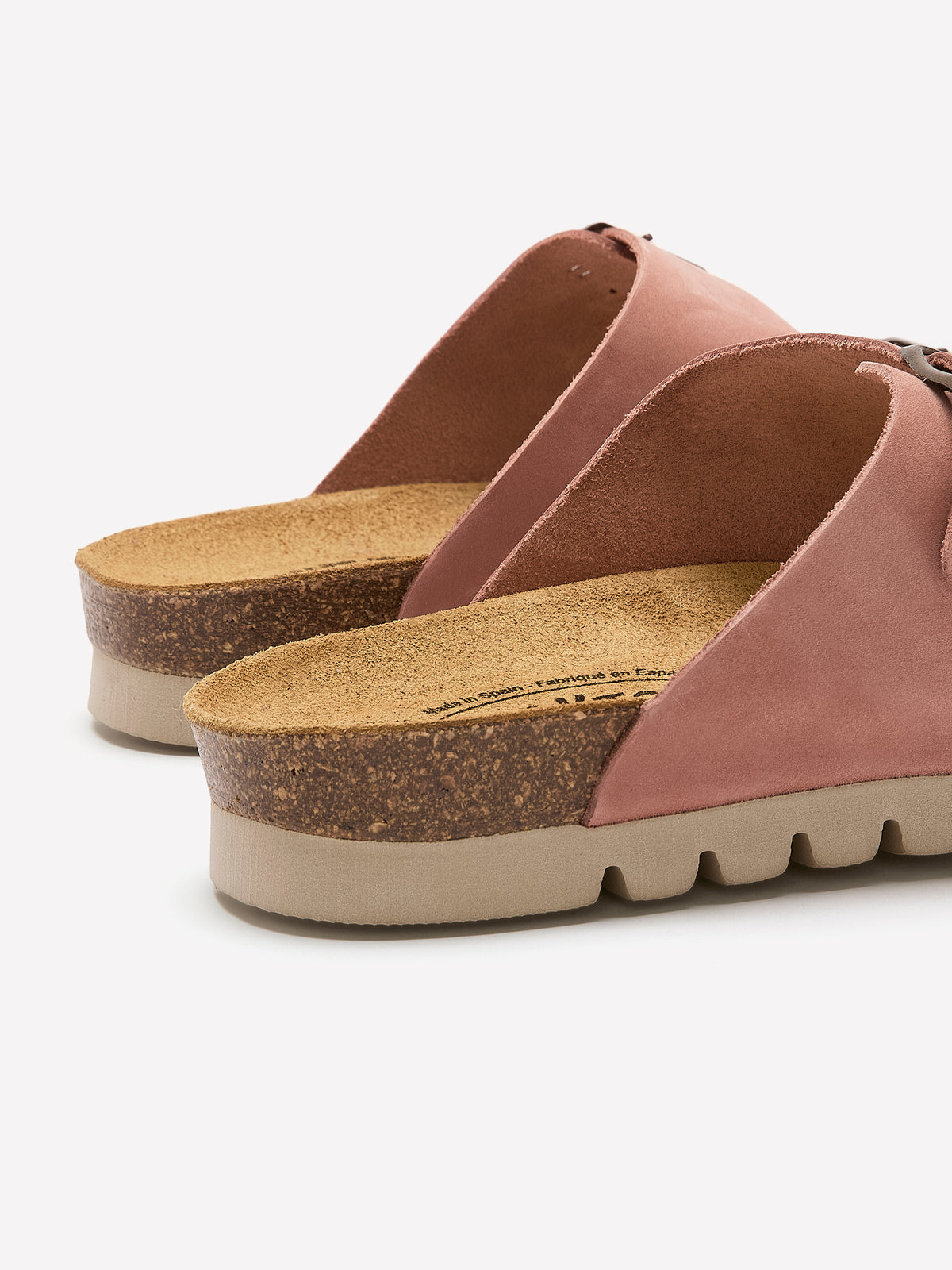 Wide-Width, Beta Double Buckle Band Sandal - Plakton