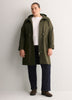 Long Hooded Rain Jacket