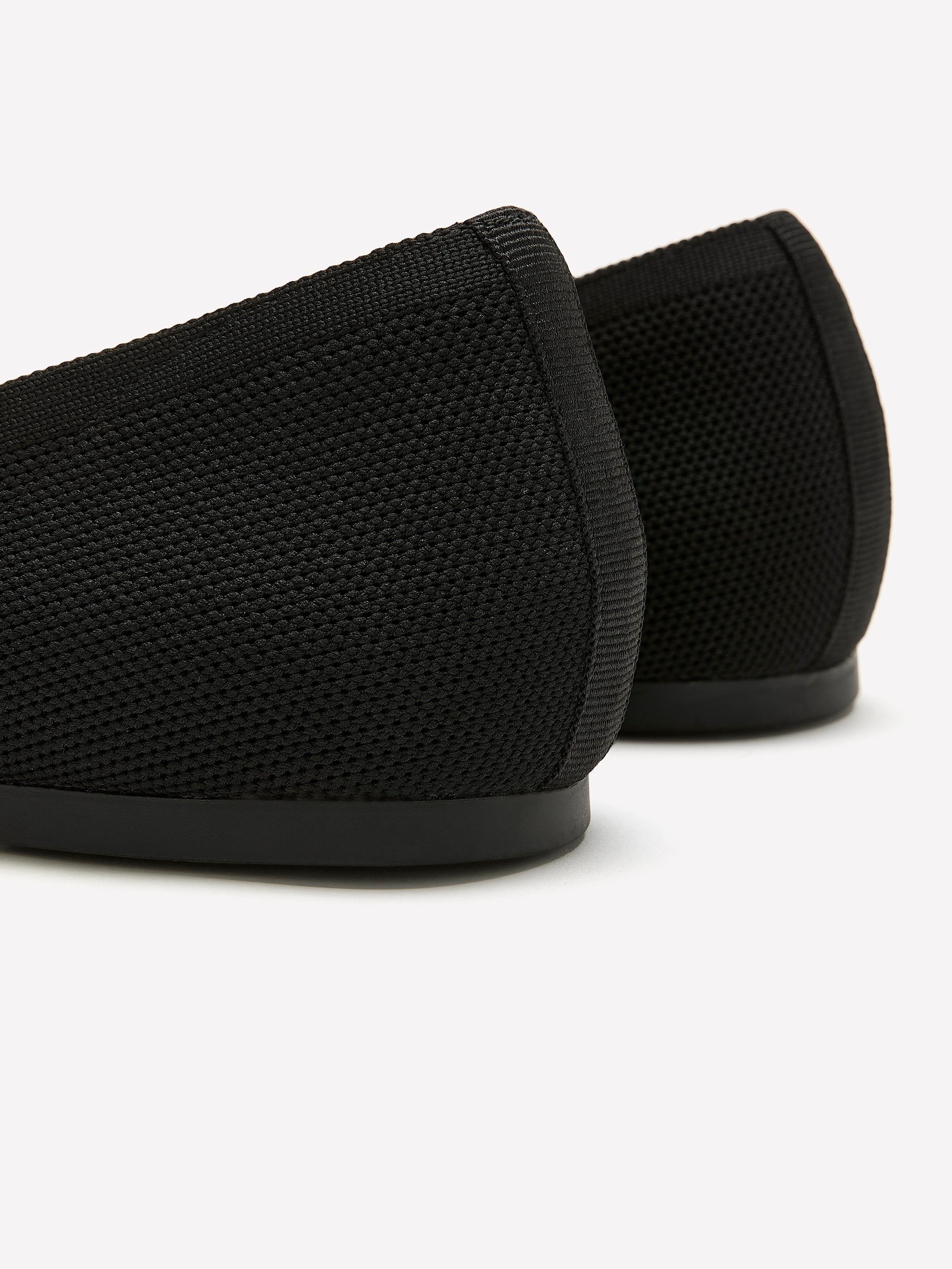 Wide Width, Flat Knit Ballet Shoe