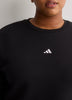 Black Feel Cozy Fleece Sweatshirt with Small Logo - adidas