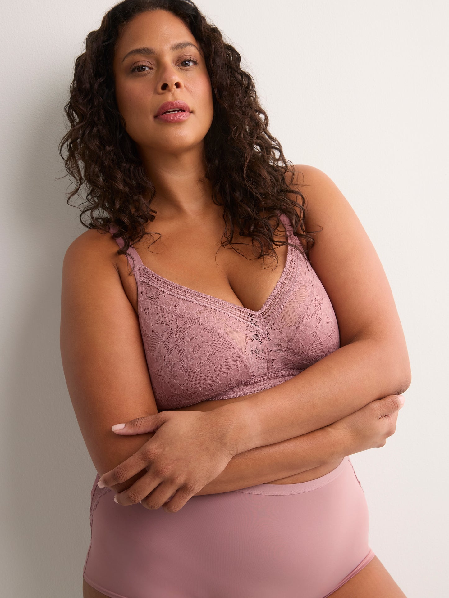 Lace Knit Bralette - tiVOGLIO