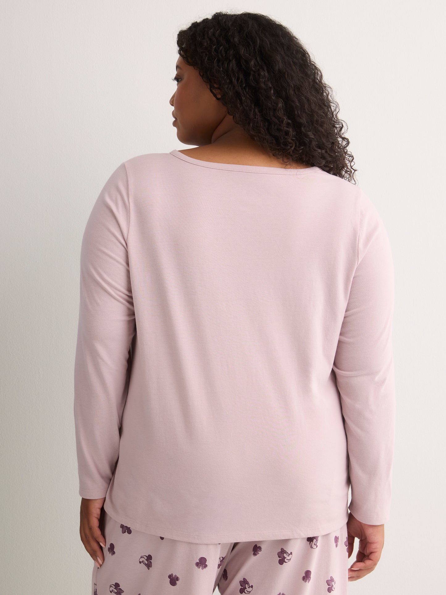 Minne Mouse Henley Pyjama Top - Disney
