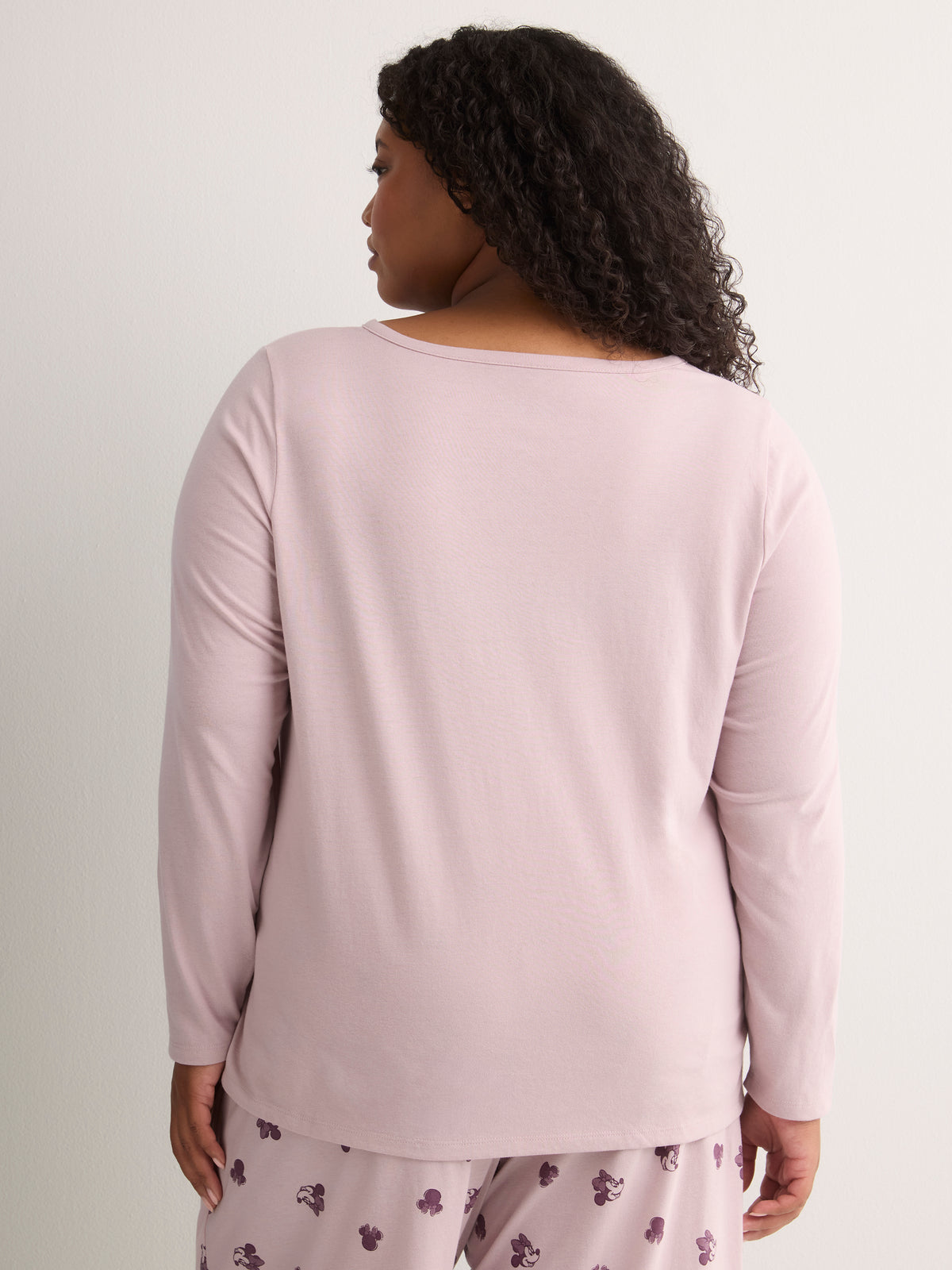 Minne Mouse Henley Pyjama Top - Disney