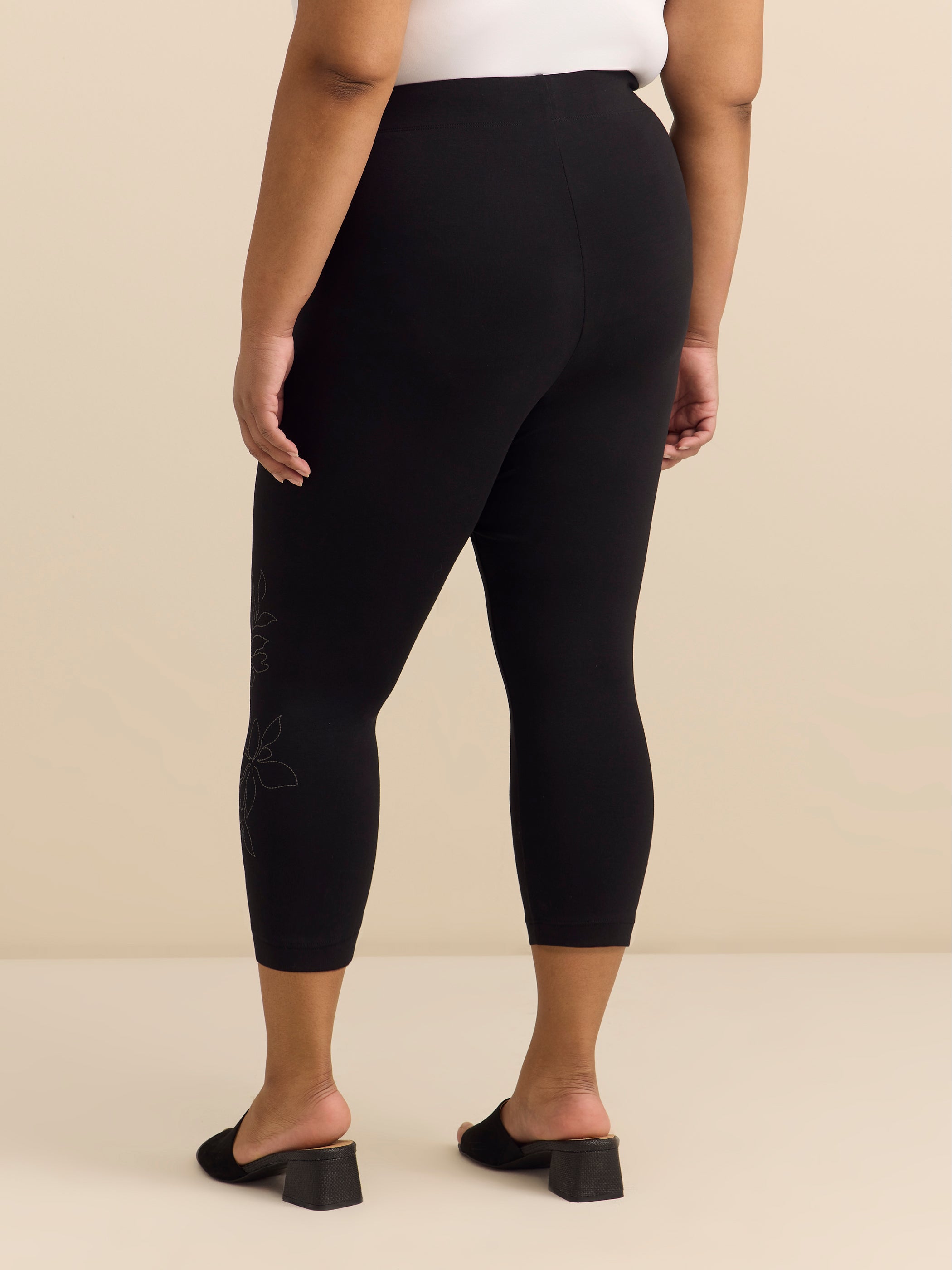 Capri Legging with Placement Print