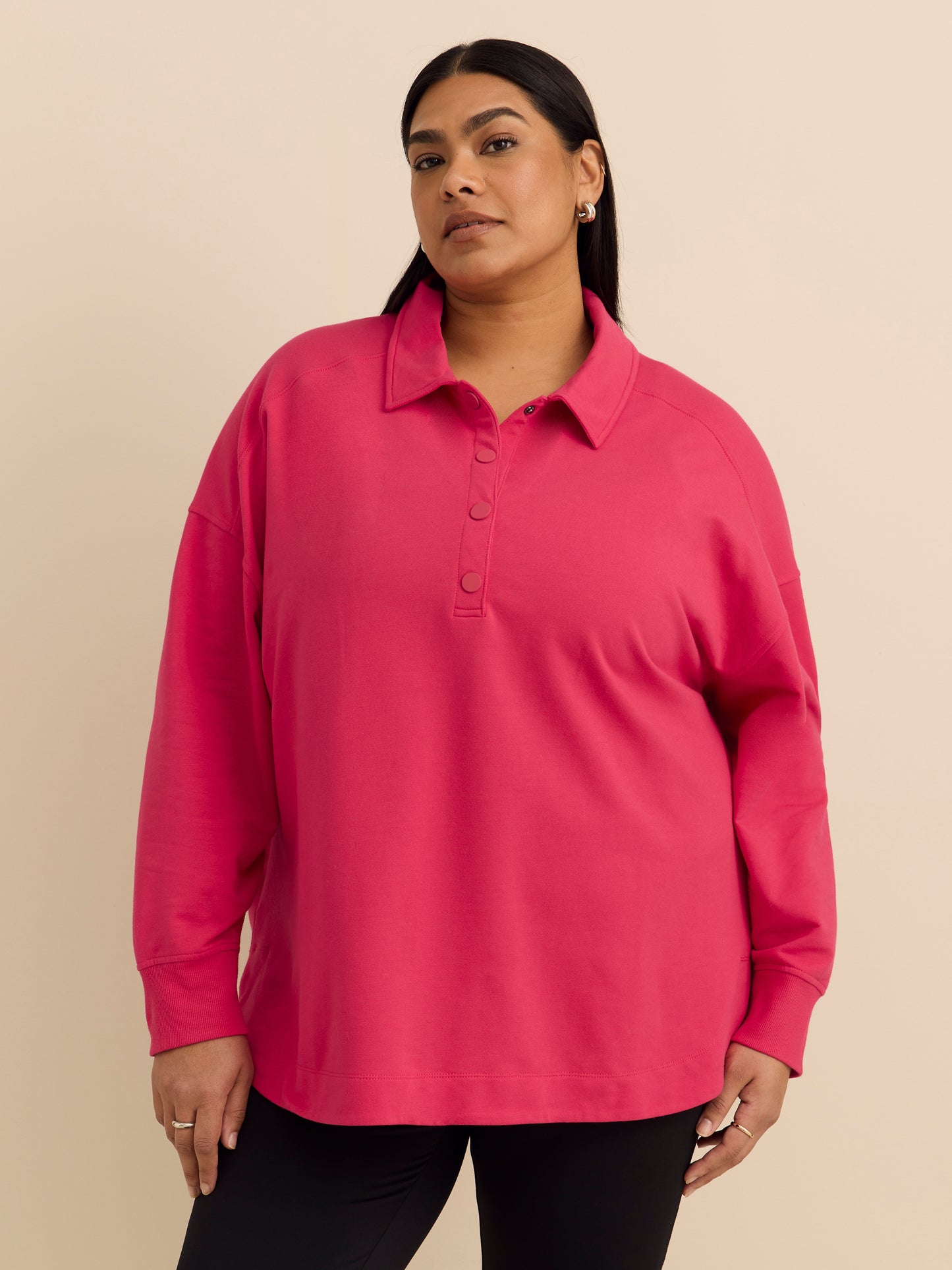 Chandail à manches longues avec ourlet tulipe - ActiveZone