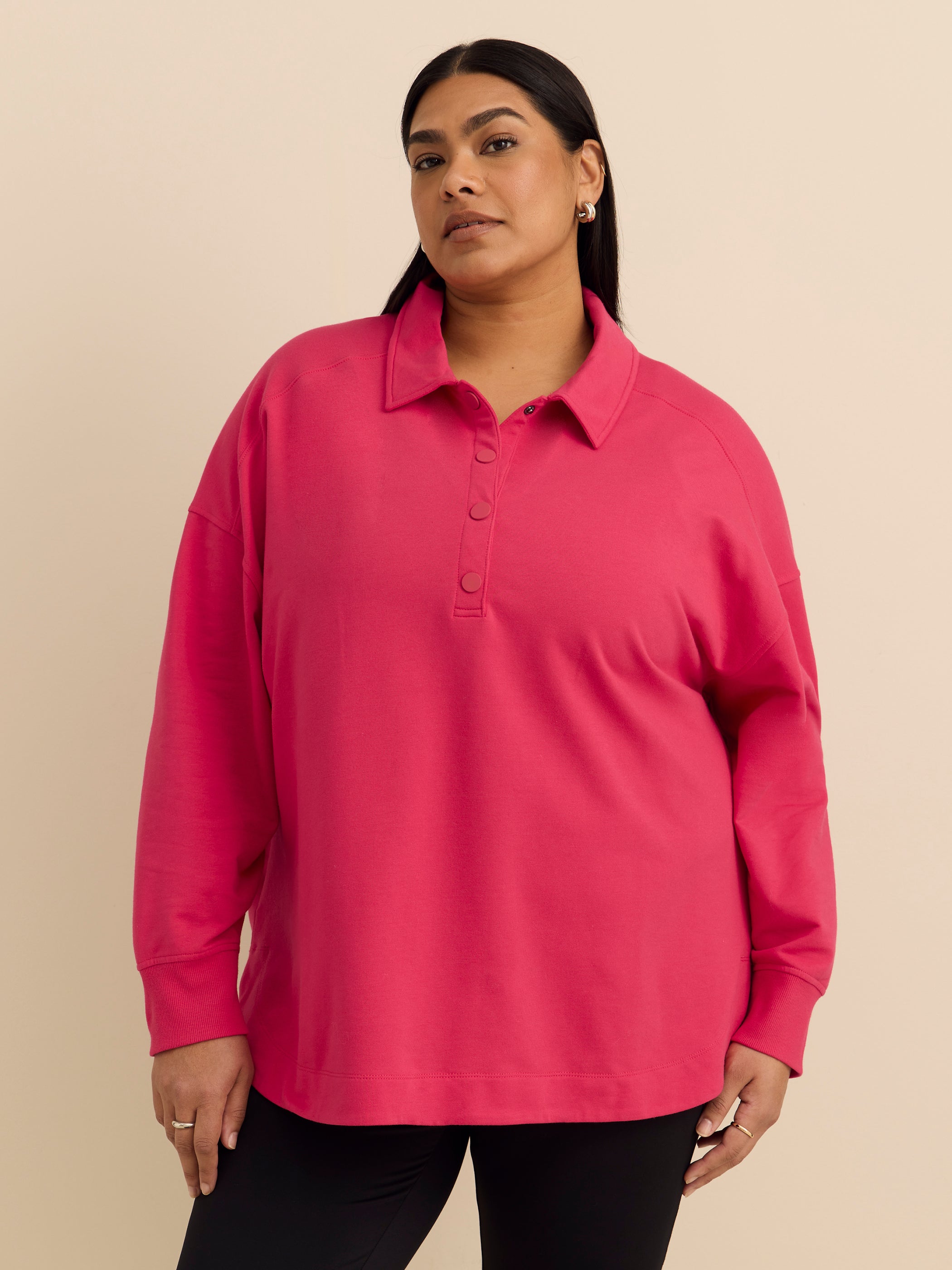 Chandail à manches longues avec ourlet tulipe - ActiveZone