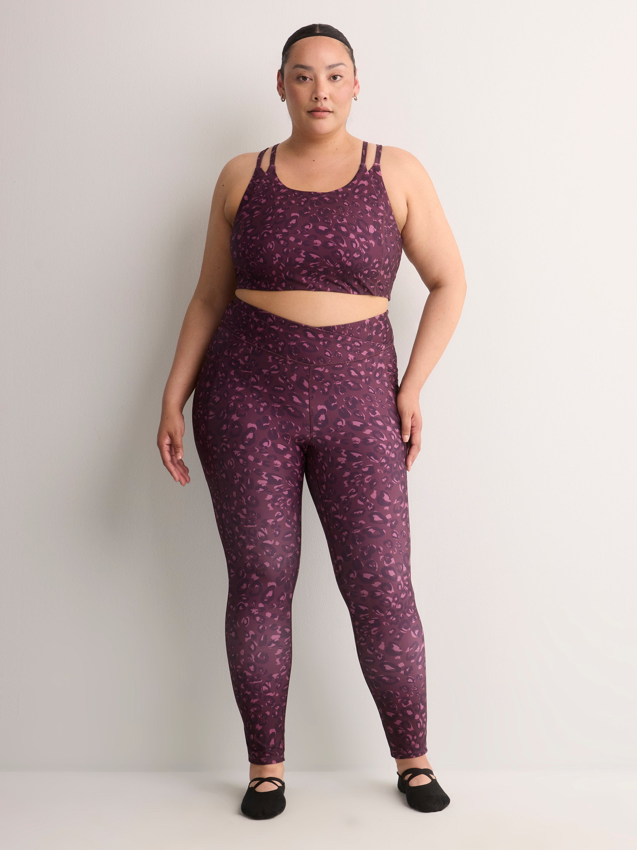 Responsible, Double Knit Fooler Crop Top - Active Zone