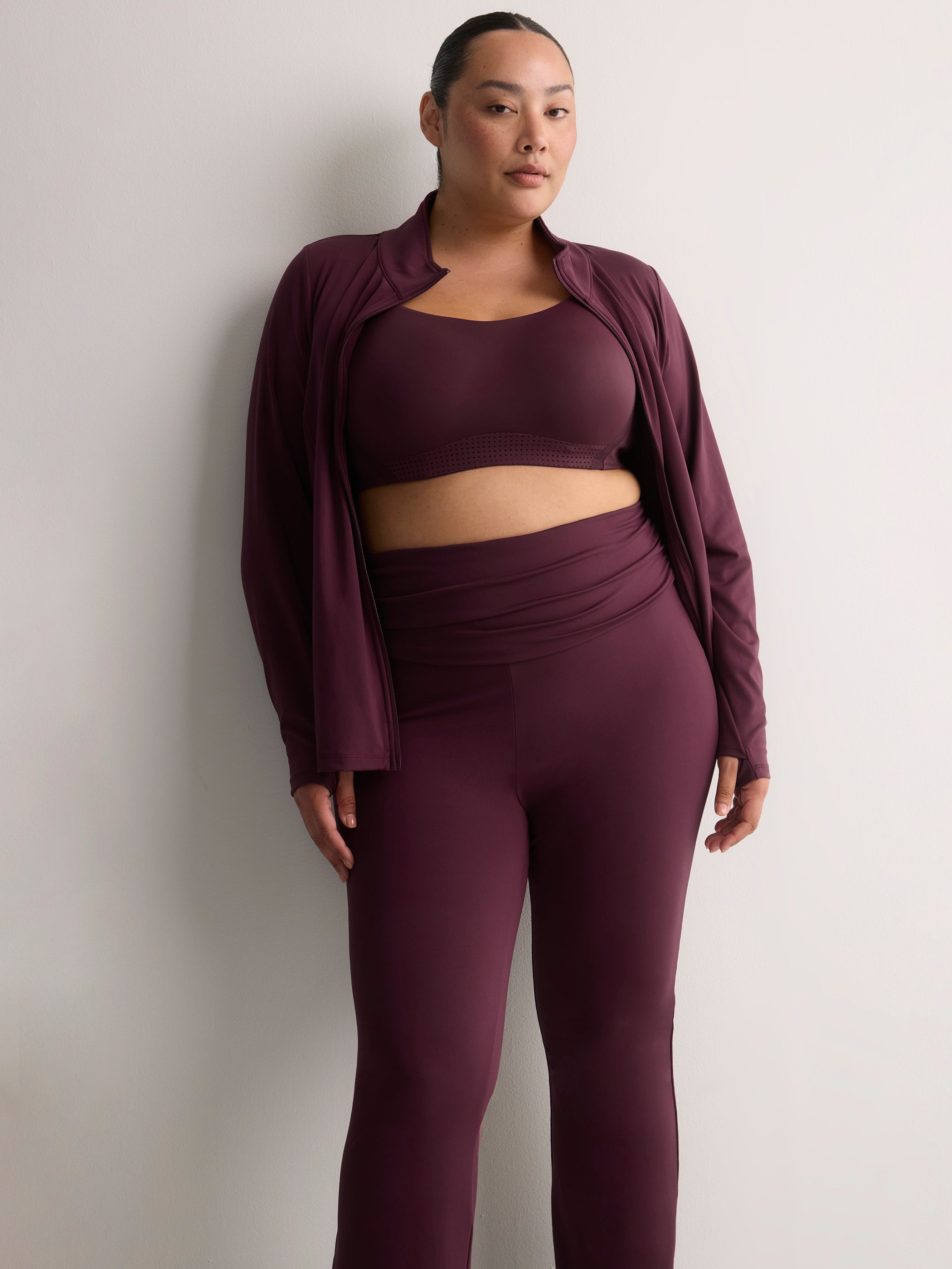 Responsible, Yoga Legging with Shirring Waistband - Active Zone