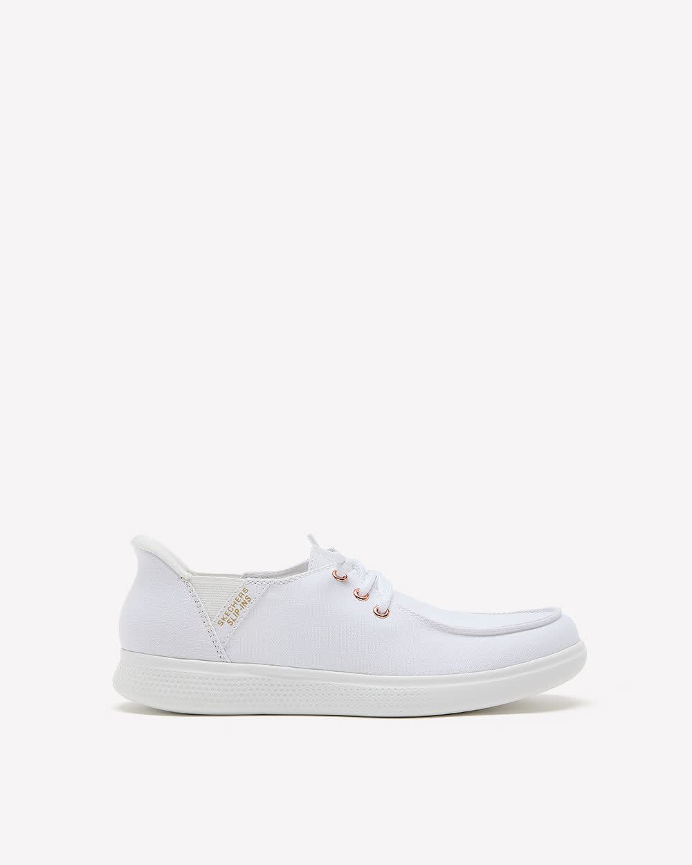 Wide Width, Slip-On Spot Twist Boat Shoe - Skechers