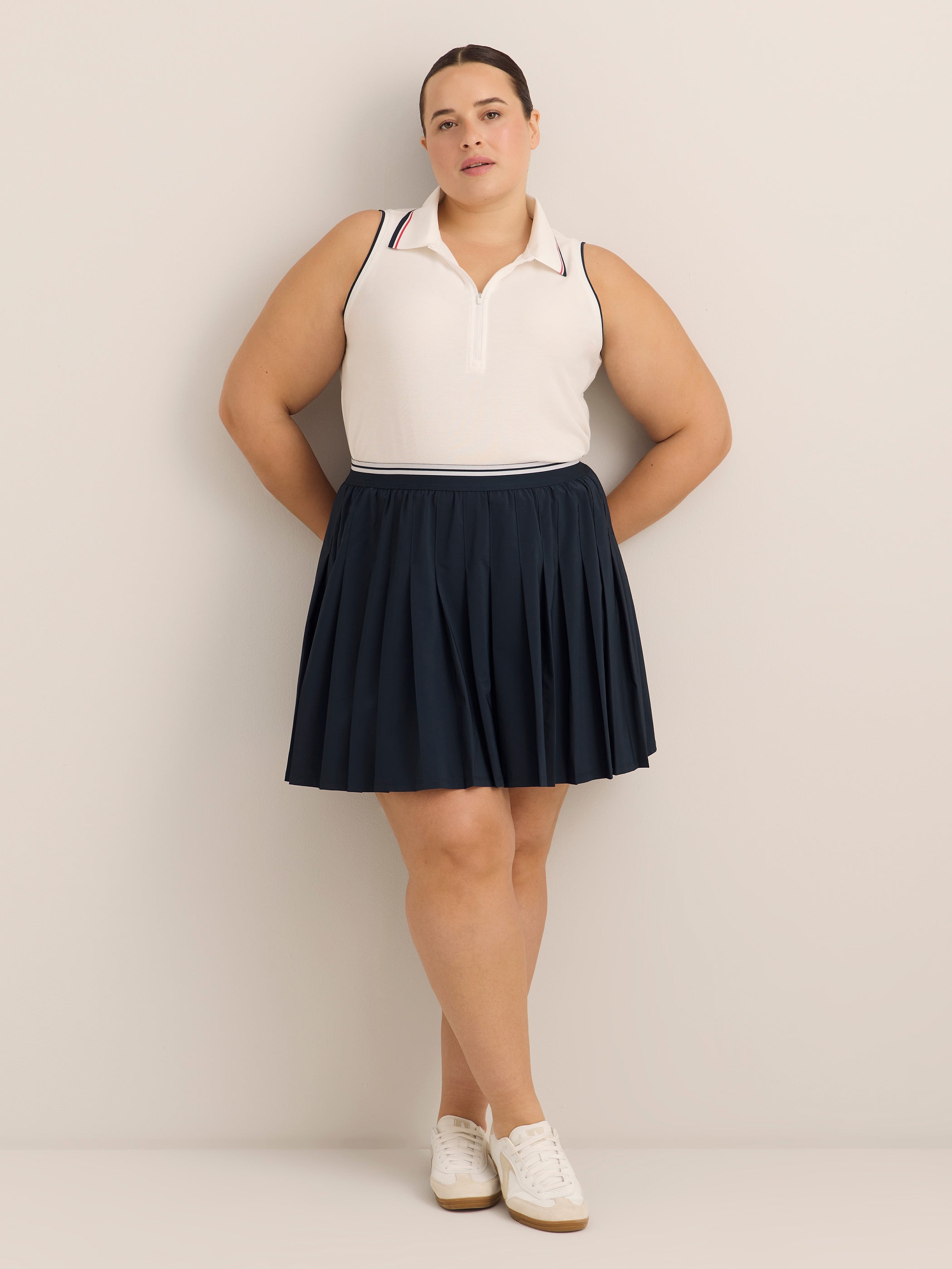 Responsible, Dark Pleated Skort - Active Zone