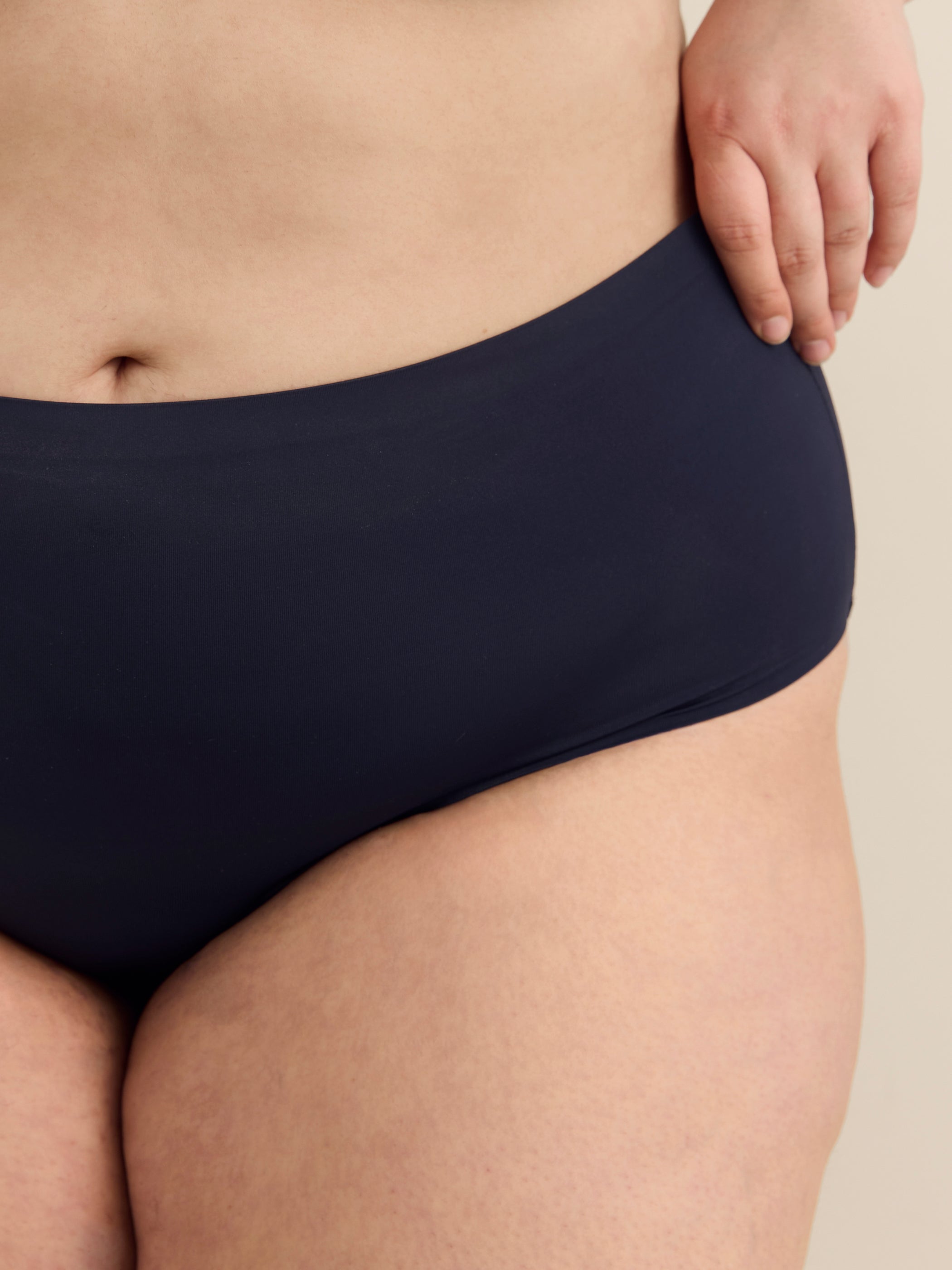 Culotte seconde peau classique en microfibre unie - ti Voglio