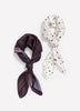 Soft Printed Scarfs with Elastic, Set of 2