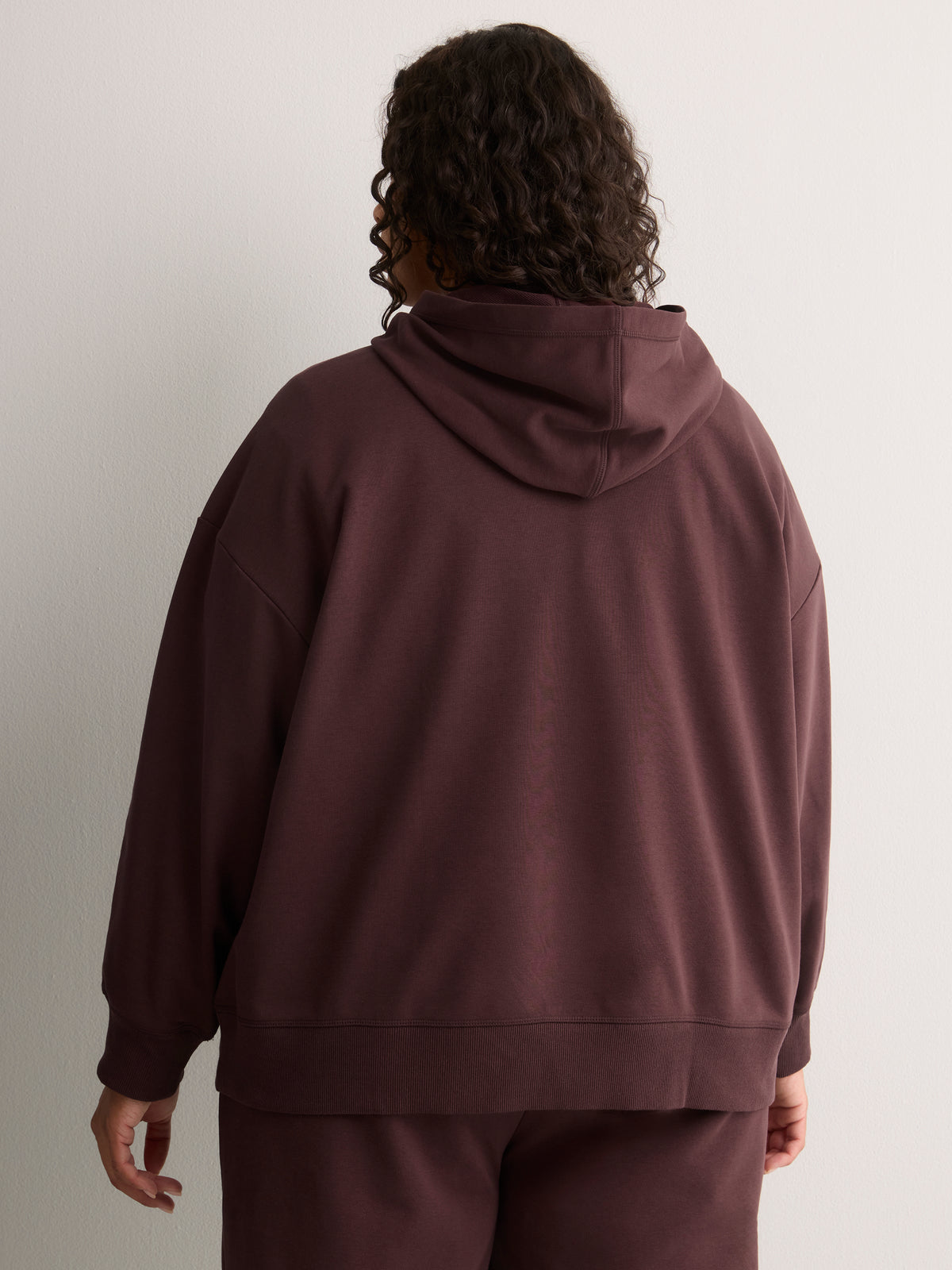 Compact French Terry Hooded Sweatshirt - Active Zone