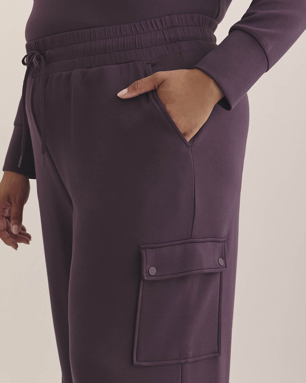 Pantalon cargo en tricot léger à  jambe large - Active Zone