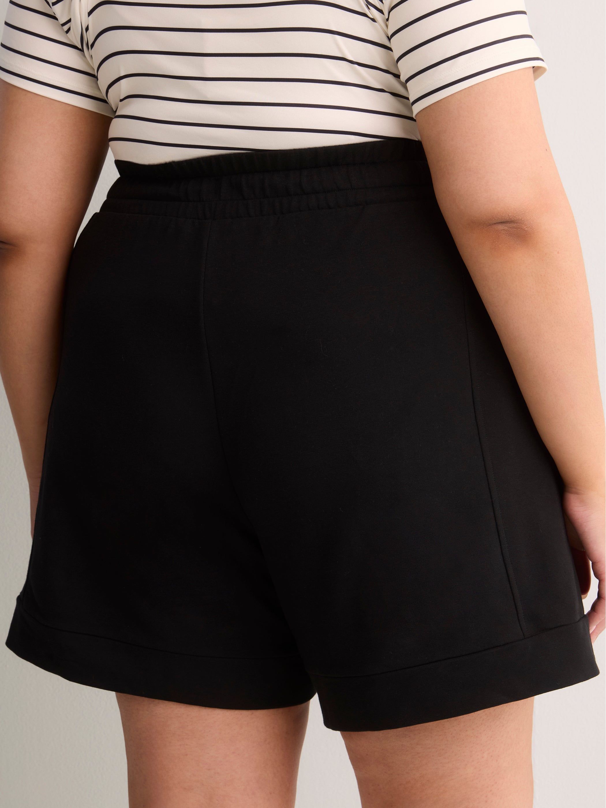 French Terry Pull-On Bermuda Short - Active Zone