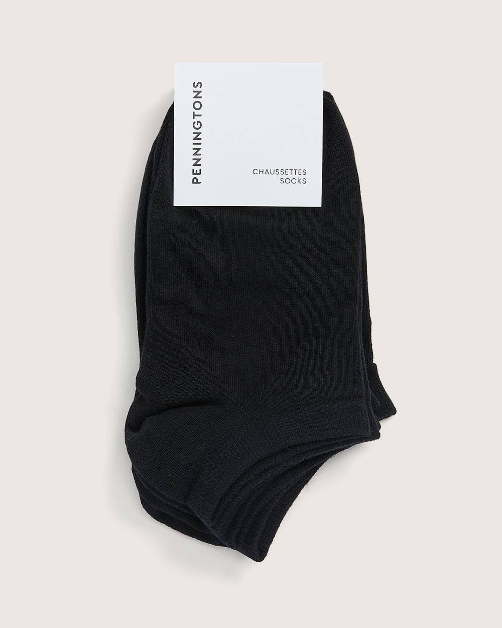 Chaussettes courtes, pqt de 3