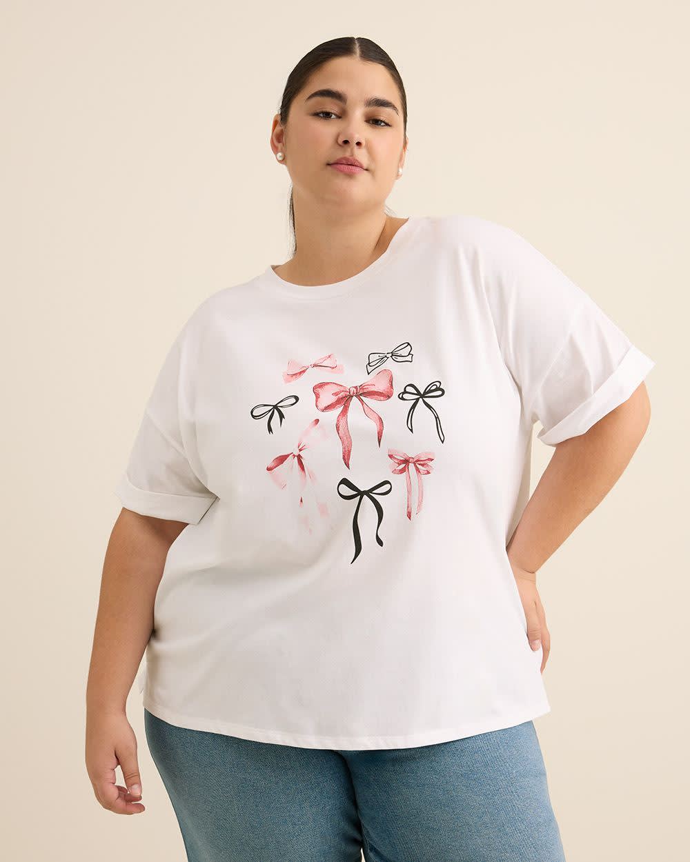 Boxy Crewneck T-shirt - PENN. Essentials