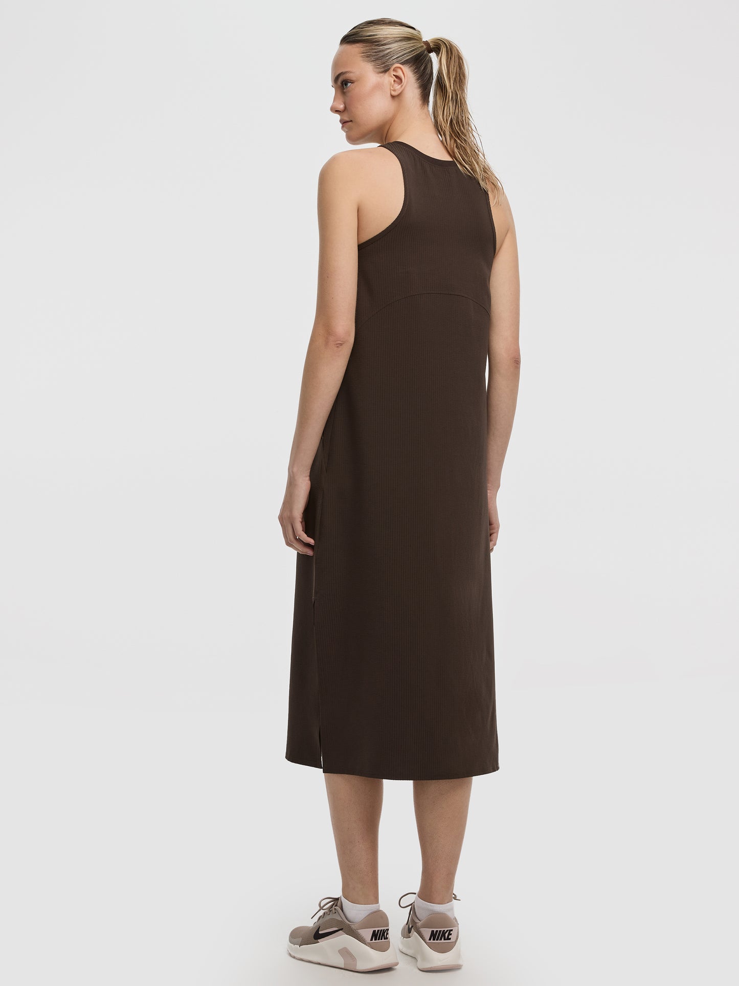 Sleeveless Midi Jacquard Dress - Hyba
