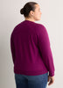 Loose French Terry Raglan-Sleeve Crew-Neck Sweatshirt