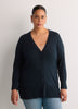 Responsible, Cotton-Blend Tunic Cardigan