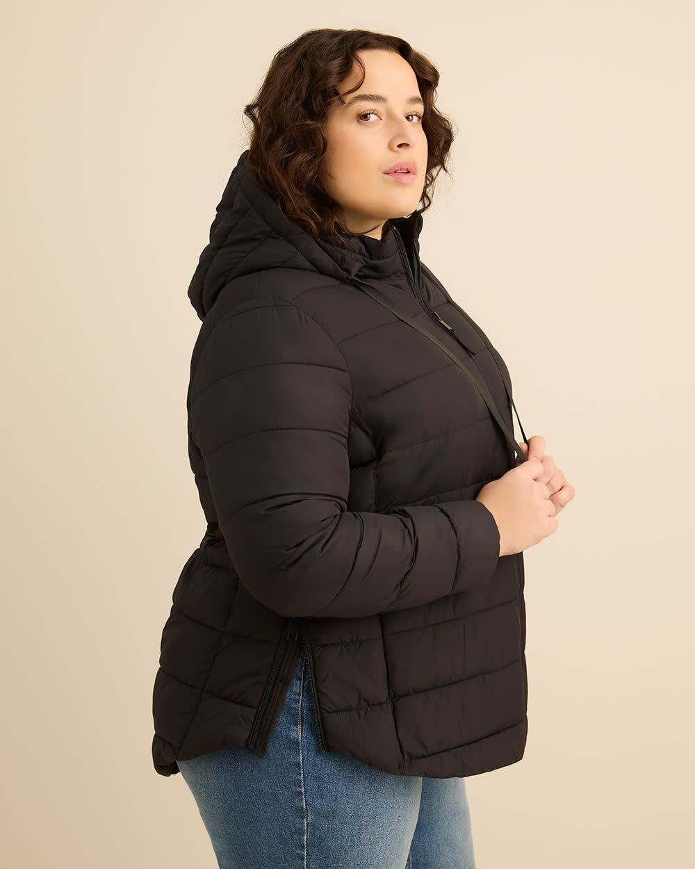 Packable Jacket with Removable Hood