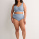 Blue Seamless Full Brief - tiVOGLIO