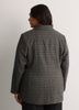 Charcoal Twill Winter Blazer