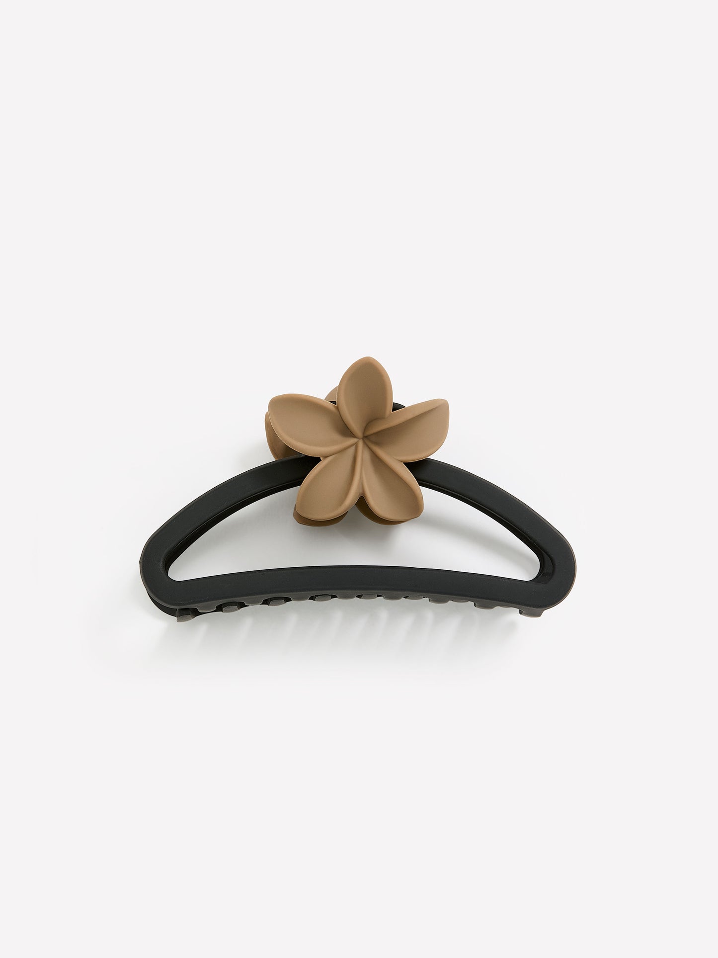 Medium Matte Flower Hair Claw Clip