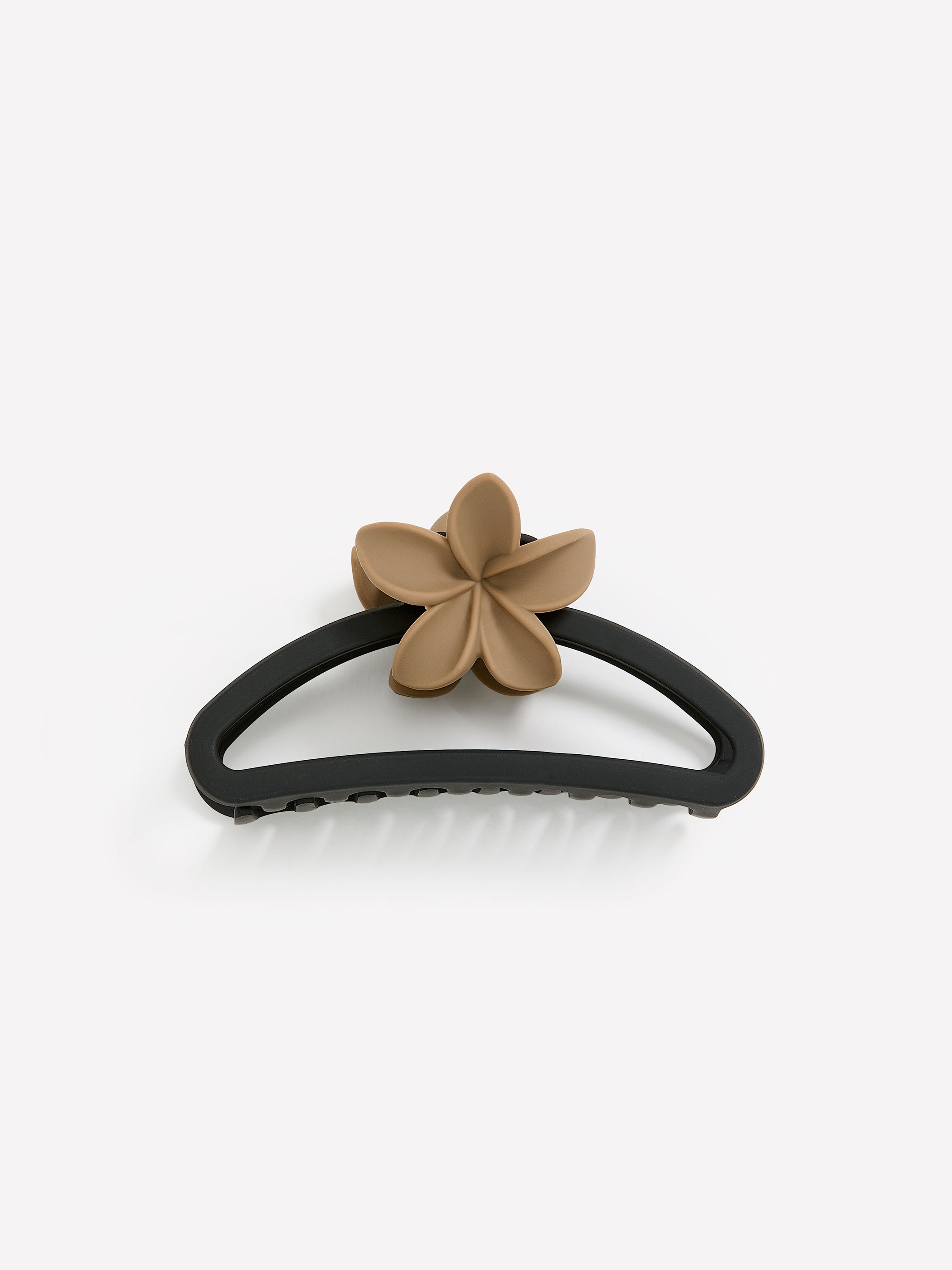 Medium Matte Flower Hair Claw Clip