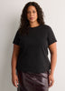 Smooth-Fit Crew-Neck Short-Sleeve Knit Top