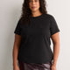 Smooth-Fit Crew-Neck Short-Sleeve Knit Top
