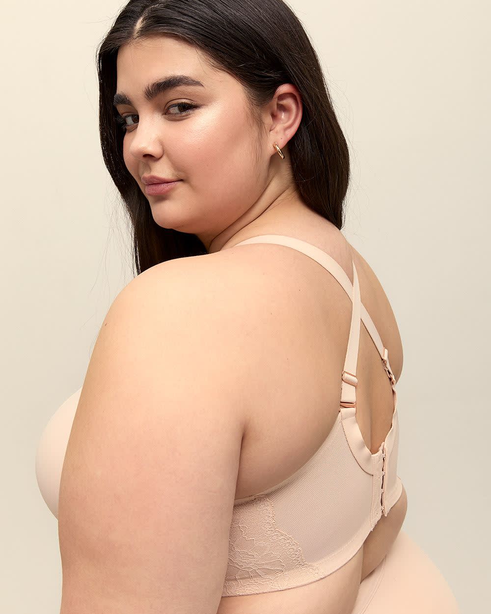 Soutien-gorge pigeonnant sans armatures - Déesse Collection