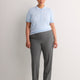 Heather Blue Straight-Leg Savvy II Pant
