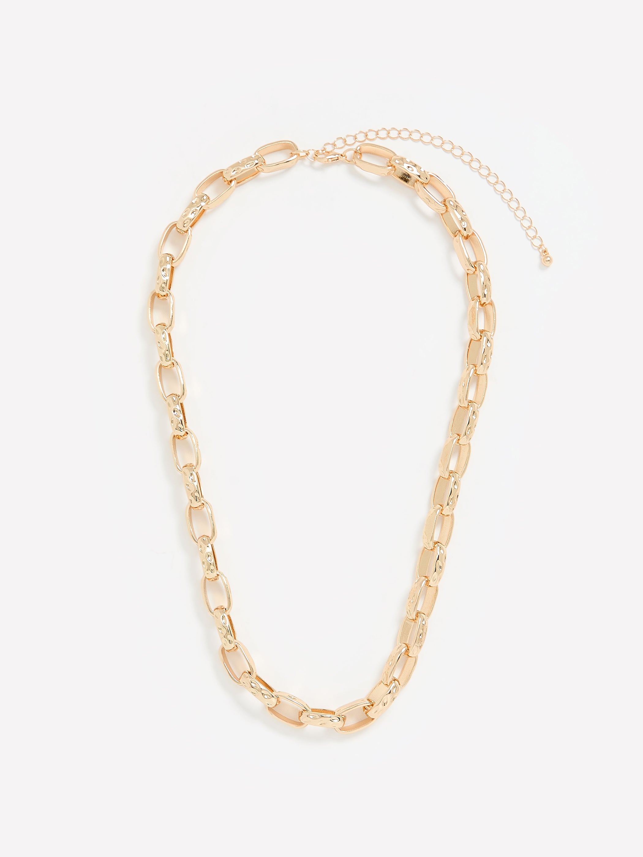 Collier court à gros maillons