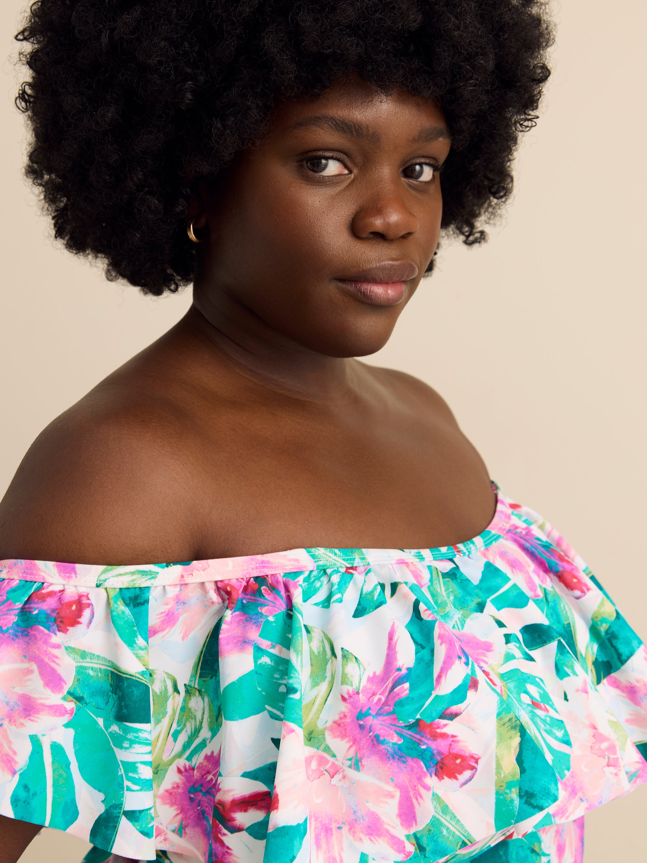 Haut tankini Tortuga à  motif - Raisins Curve