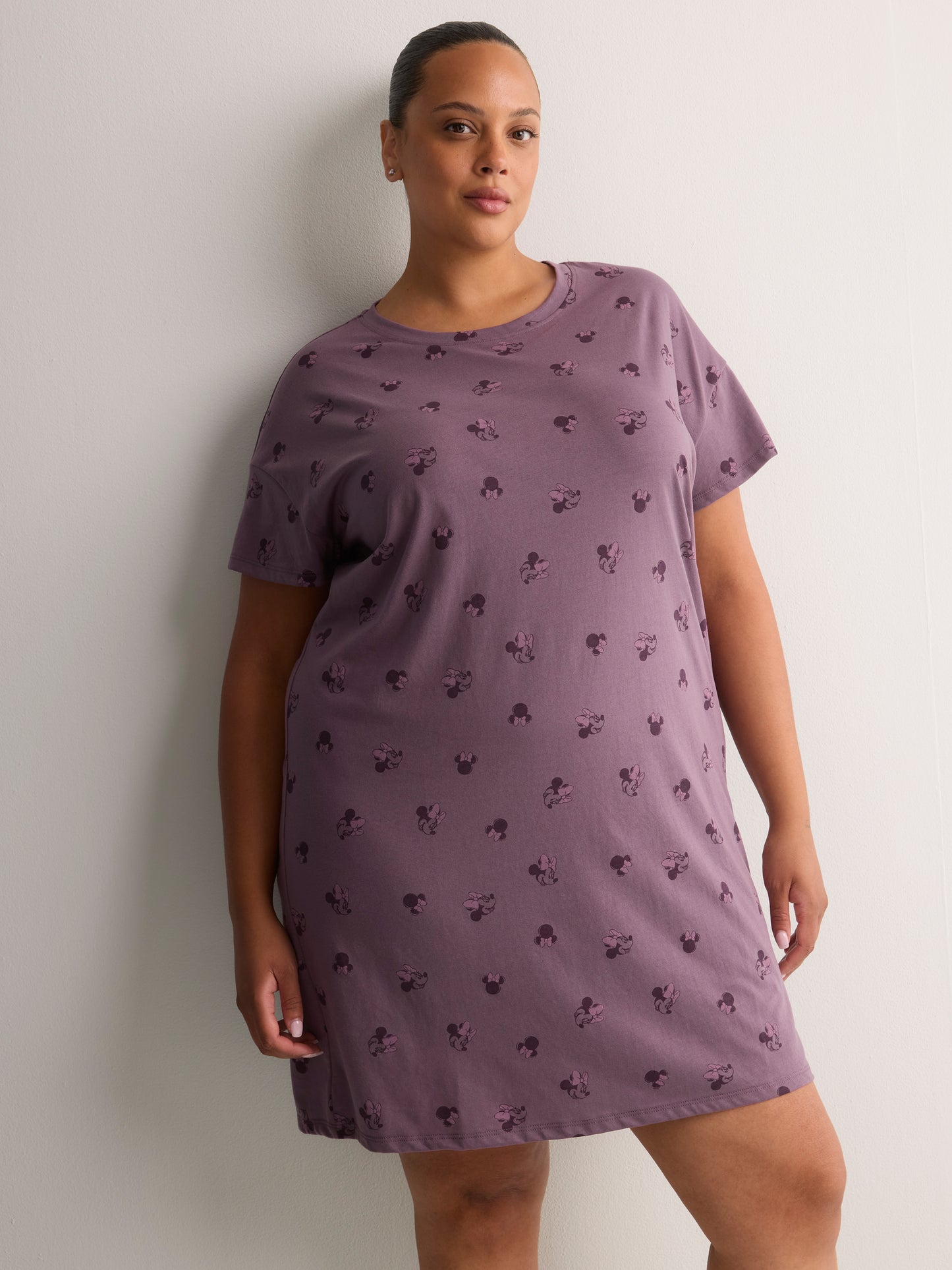 Minnie Mouse Cotton Knit Short-Sleeve Sleepshirt - Disney