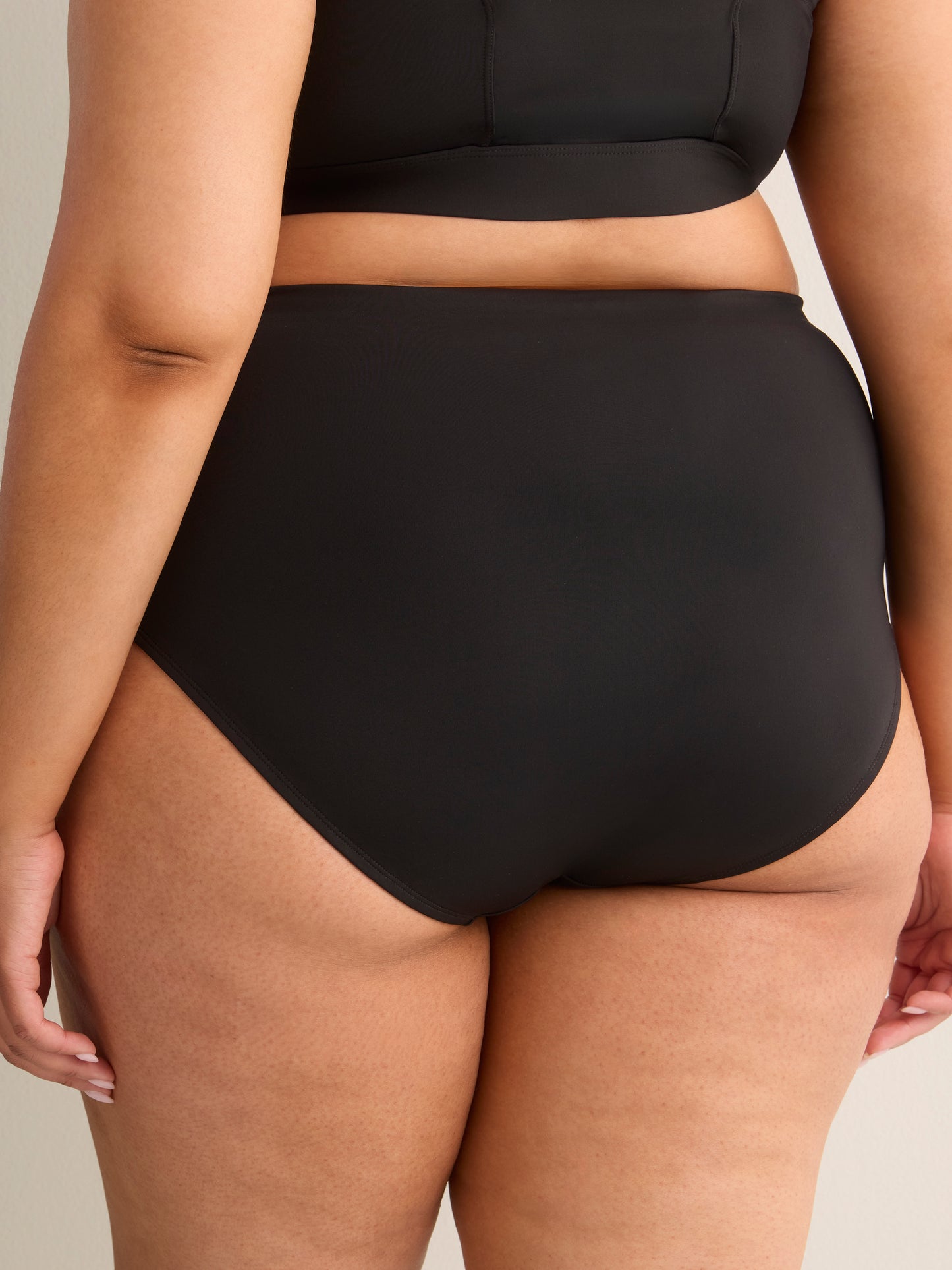 Black Basic Swim Brief