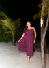 Heart-Neck Bustier Fit-and-Flare Midi Dress - Addition Elle