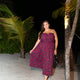 Heart-Neck Bustier Fit-and-Flare Midi Dress - Addition Elle