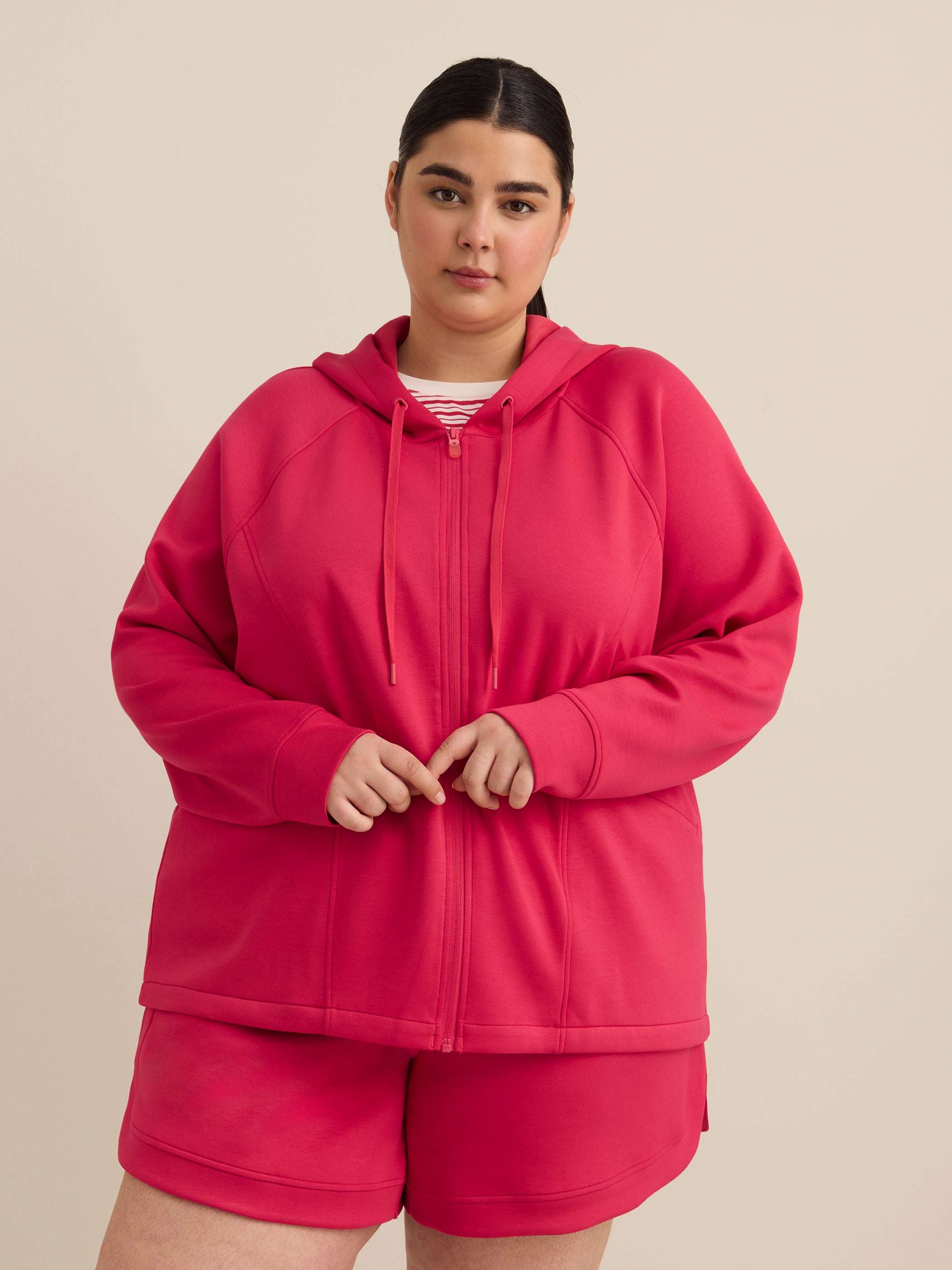 Responsible, Lightweight Hooded Zipper Jacket - Active Zone