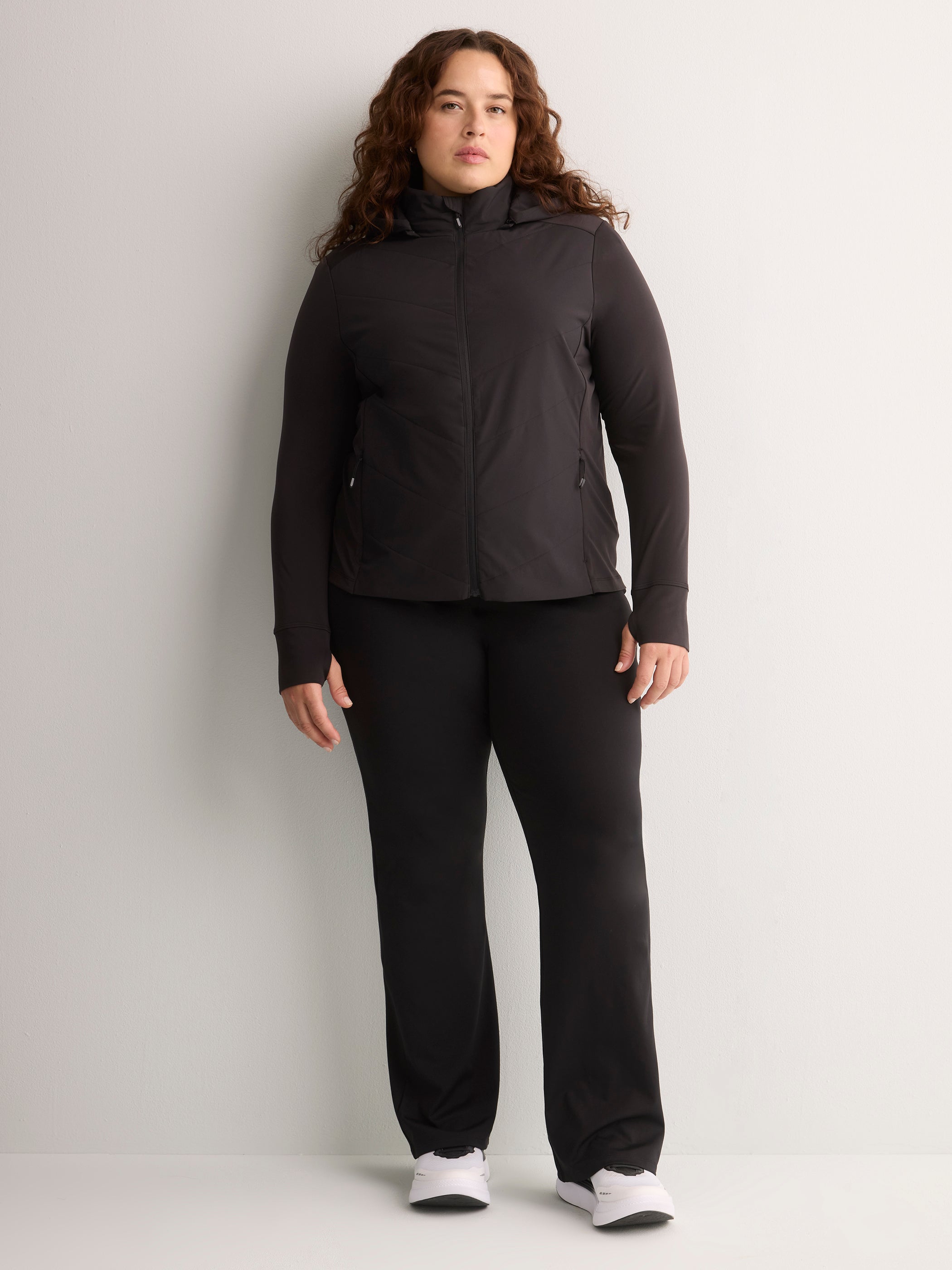 Black Second Skin Quilted Jacket - Active Zone