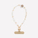 Phone Wristlet Chain with Pearls