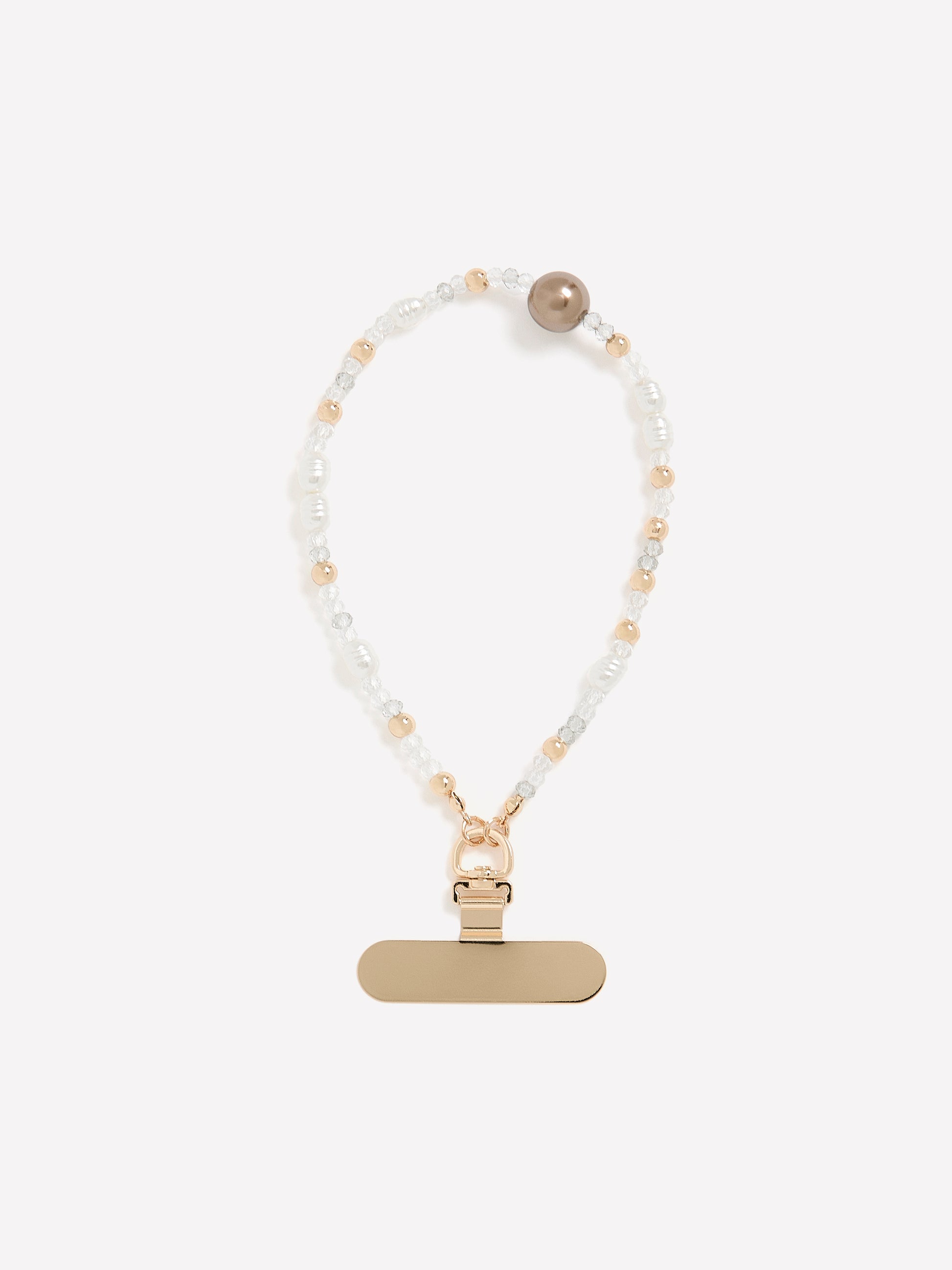 Phone Wristlet Chain with Pearls