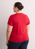 Crewneck Short-Sleeve Knit Top