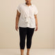 Responsible, Capri Legging with Crochet Trim Detail