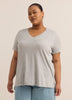 Responsible, Boyfriend-Fit Tee with Slits